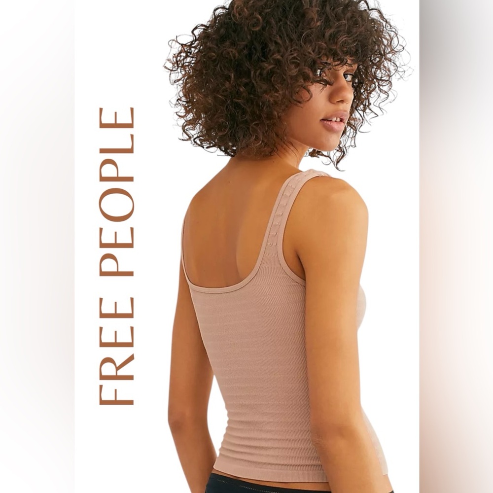 Free People Square One Seamless Cami - Picture 2 of 10